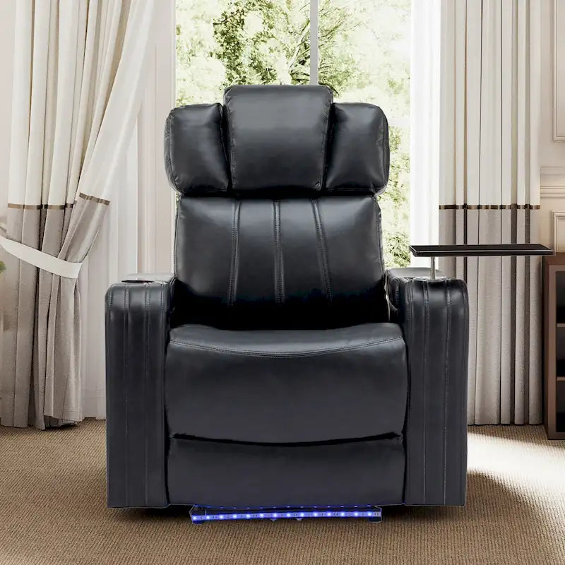 Power Recliner Chair with USB Ports and Cup Holder