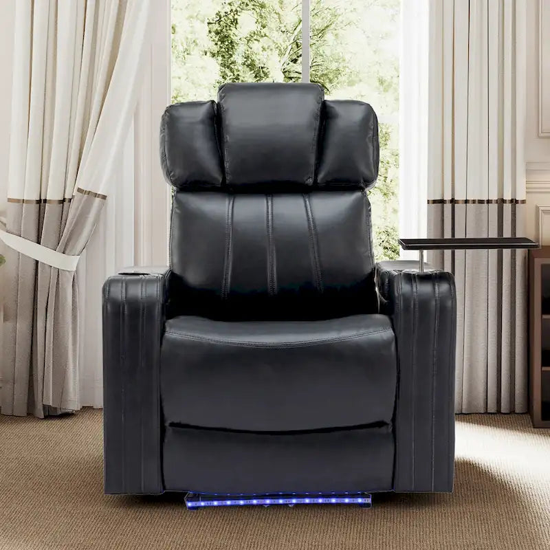Power Recliner Chair with USB Ports and Cup Holder