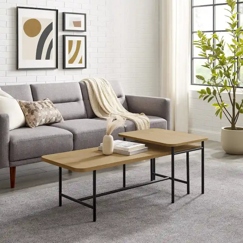 Contemporary Nesting Coffee Table Set