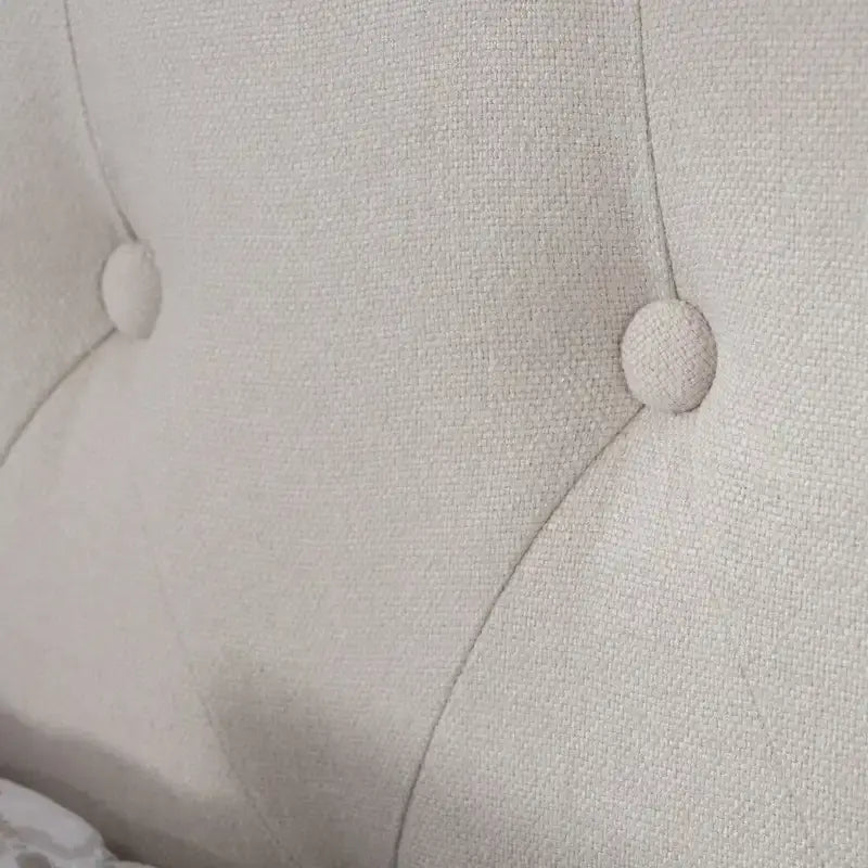 Queen Size Upholstered Tufted Platform Bed