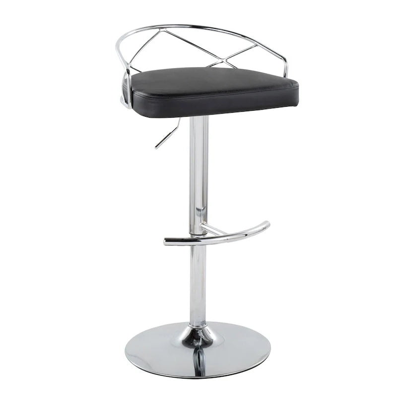 Adjustable Swivel Bar Stool (Set of 2)
