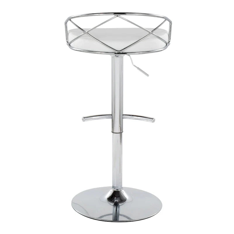 Adjustable Swivel Bar Stool (Set of 2)