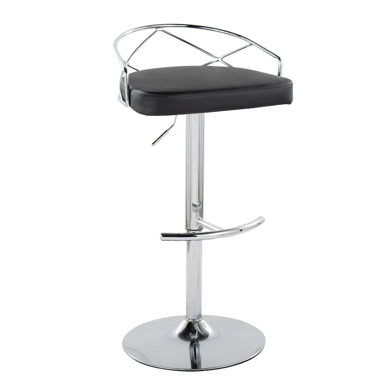 Adjustable Swivel Bar Stool (Set of 2)