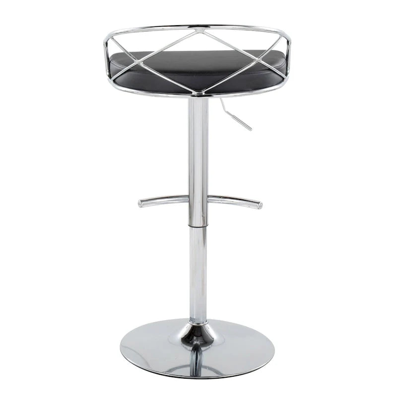 Adjustable Swivel Bar Stool (Set of 2)