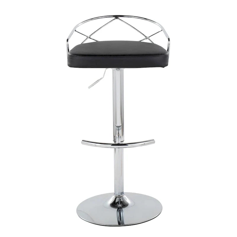 Adjustable Swivel Bar Stool (Set of 2)
