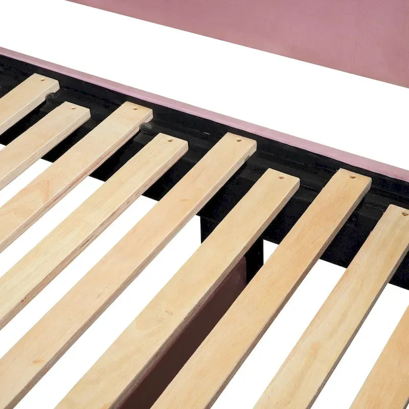 Twin Size Upholstered daybed with Trundle & 2 Drawers