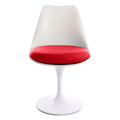 Round Pedestal Base Armless Swivel Chair