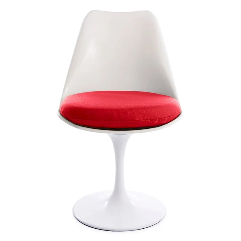 Round Pedestal Base Armless Swivel Chair