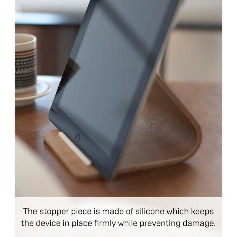 Wooden Tablet Stand – L 5.51 x W 4.72 x H 4.53
