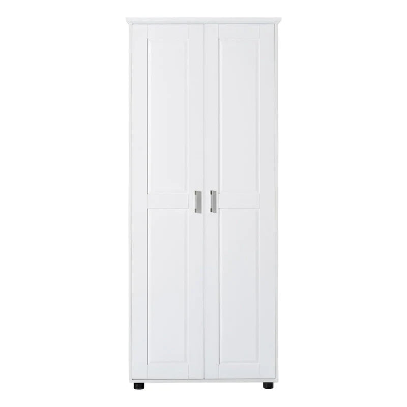 Storage Cabinet with Two Doors and Adjustable Shelf
